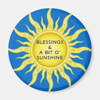 Imán Sunshine Blessings Magnet