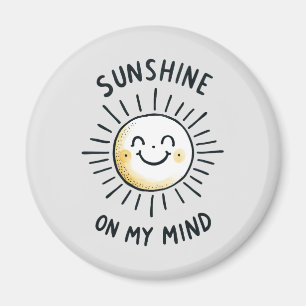 Imán Sunshine En Mi Mente