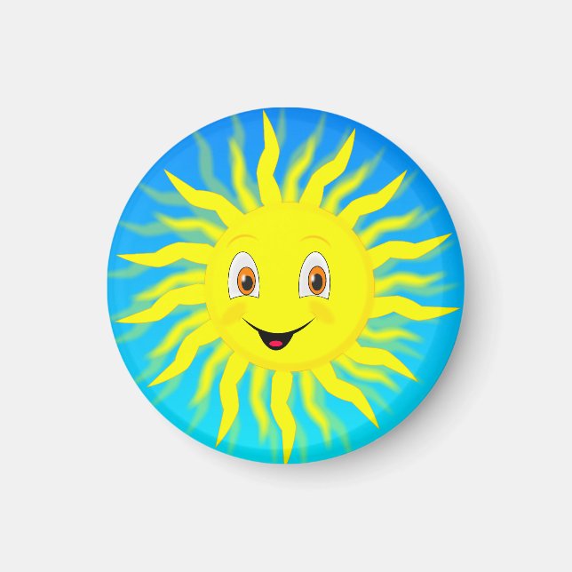 Imán Sunshine Happy Face (Frente)