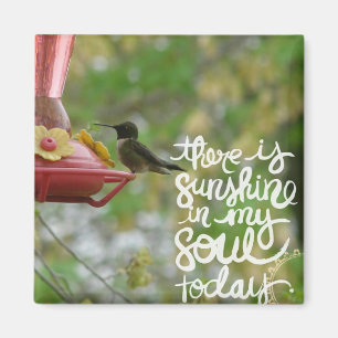 Imán Sunshine in my Soul Hummingbird