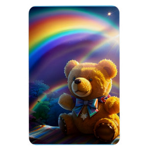 Imán Sunshine Rainbow Teddy Bear Wonderland