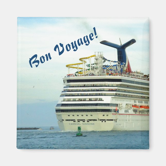 Imán Sunshine Stern Bon Voyage (Frente)