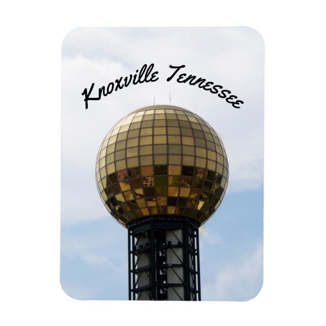 Imán Sunsphere Knoxville Tennessee (Vertical)