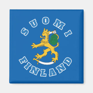 Imán Suomileijona - Suomi-Finlandia - jääkaappimagneett