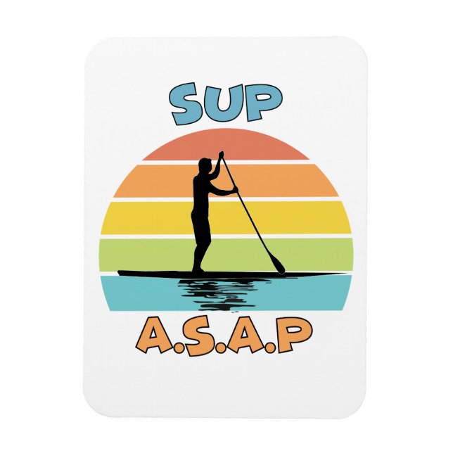 Imán SUP ASAP Stand Up Paddling (Vertical)