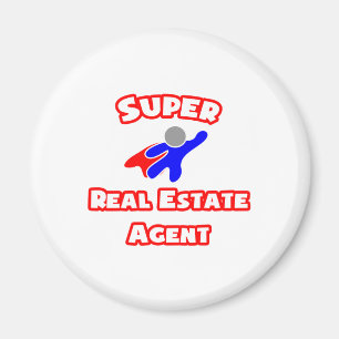 Imán Super Agente inmobiliario