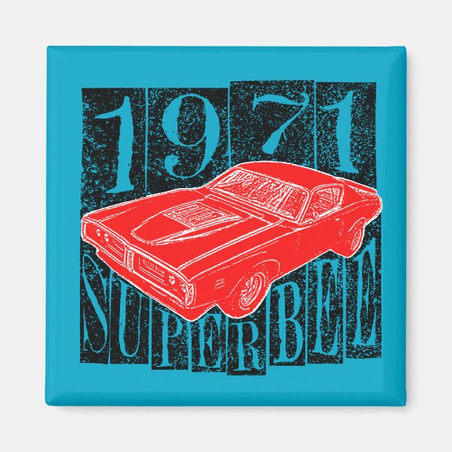Imán Super Bee 1971 (Frente)