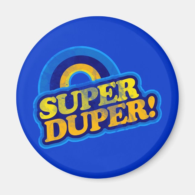 Imán ¡Super Duper! (Frente)