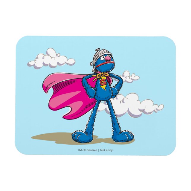 Imán Super Grover (Horizontal)