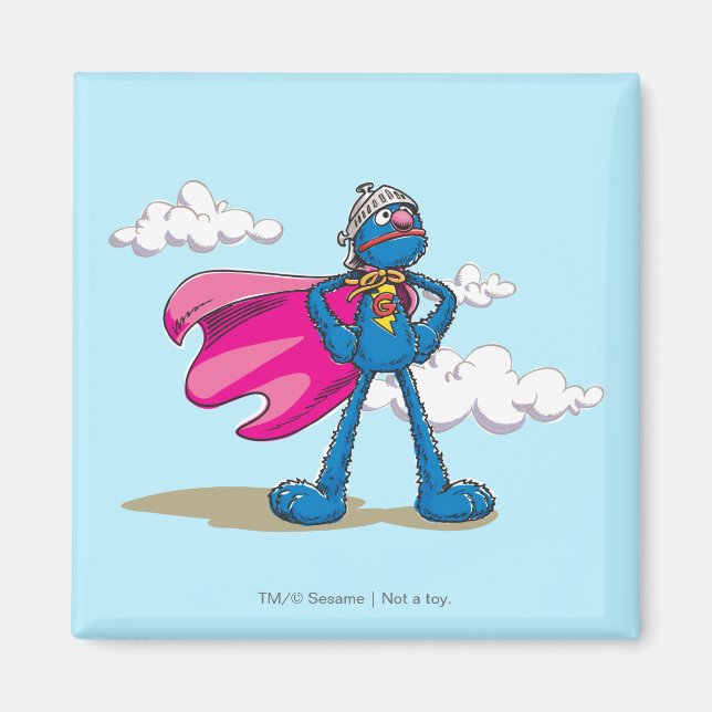 Imán Super Grover (Frente)