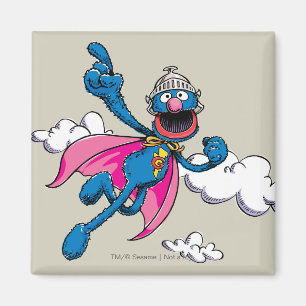 Imán Super Grover Vintage