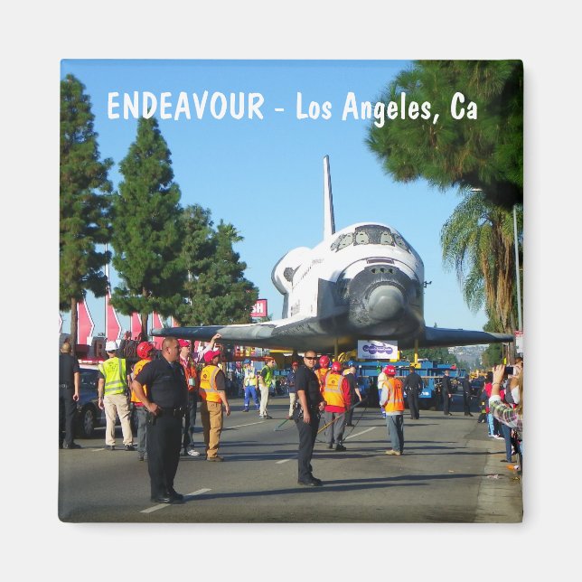 Imán ¡Super Guay Los Angeles/Endeavor Magnet! (Frente)