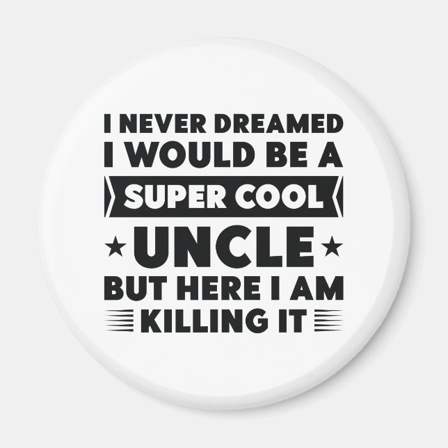 Imán Super Guay Uncle (Frente)