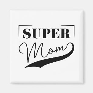 Imán Super Mamá