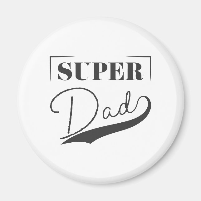 Imán Super Papá (Frente)