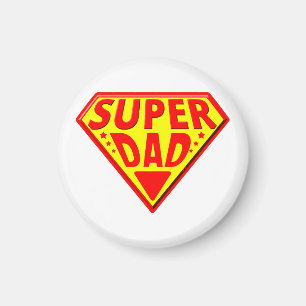 Imán Super Papá - Feliz Día del Padre