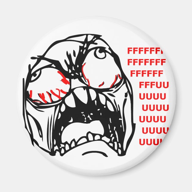 Imán súper rabe face meme rofl (Frente)