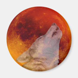 Imán Super Sangre Lobo Luna 2019