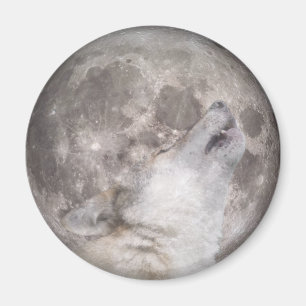 Imán Super Wolf Moon