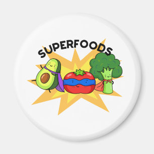 Imán Superalimentos de bollo vegetal