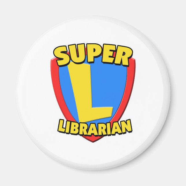 Imán Superbibliotecario (Frente)