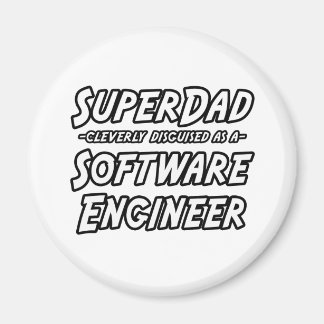 Imán SuperDad... Ingeniero de software