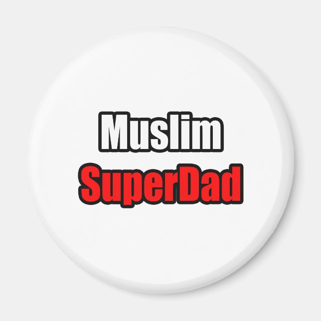Imán SuperDad musulmán (Frente)