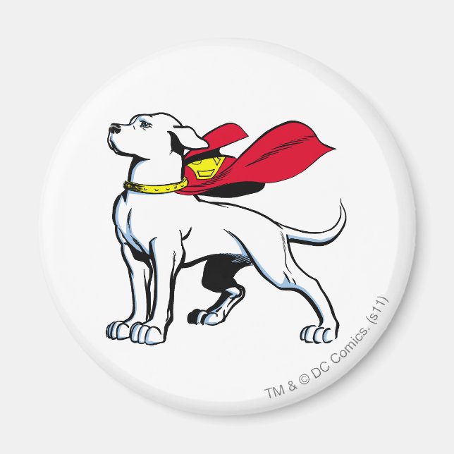 Imán Superdog Krypto (Frente)
