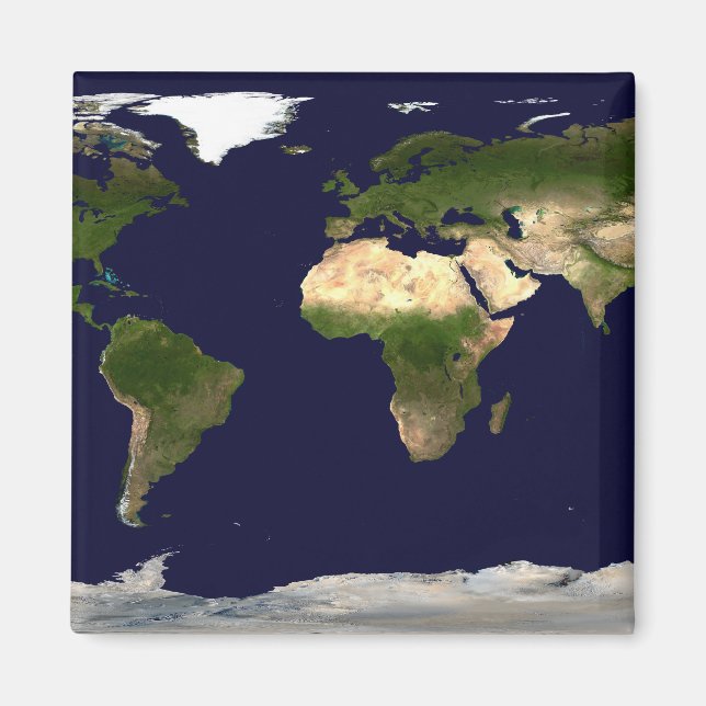 Imán Superficie terrestre, agua poco profunda y topogra (Frente)