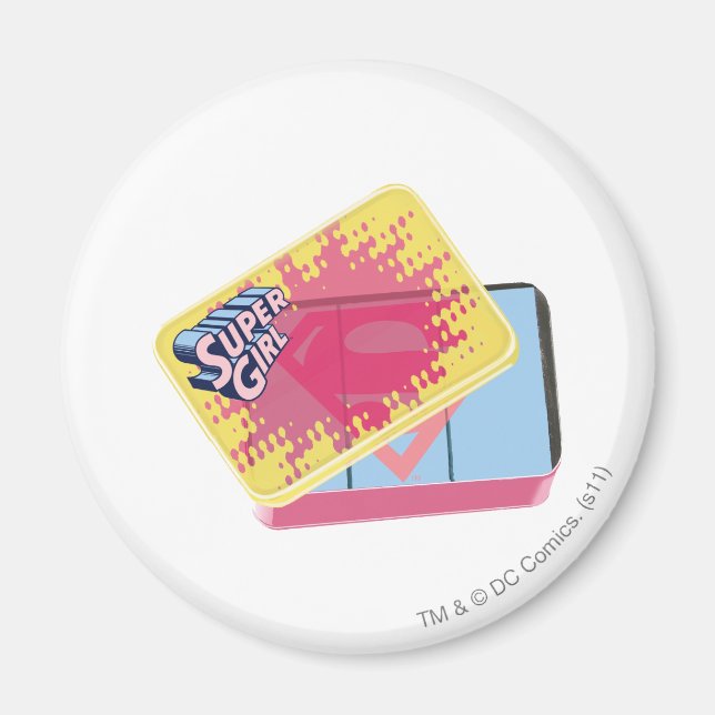 Imán Supergirl Box (Frente)