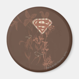 Imán Supergirl Brown Bird
