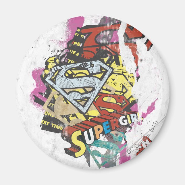 Imán Supergirl Comics 4 (Frente)