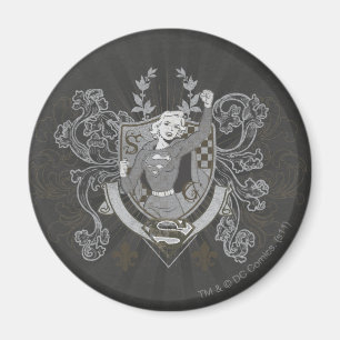 Imán Supergirl Escudo