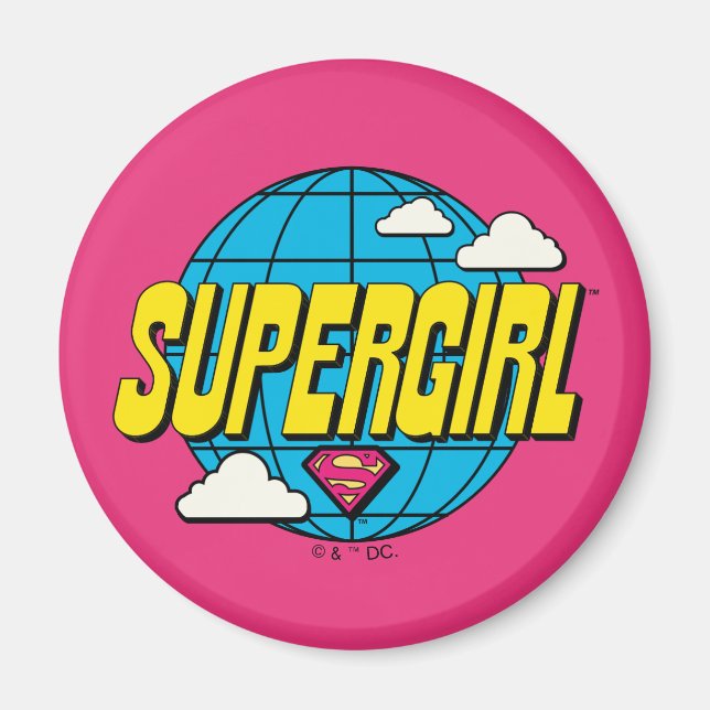 Imán Supergirl Global Pop Graphic (Frente)