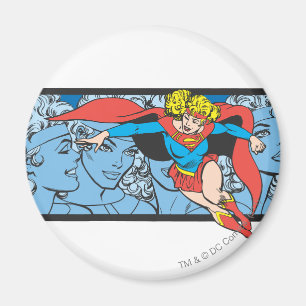 Imán Supergirl Head Shots