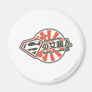Imán Supergirl J-Pop 13