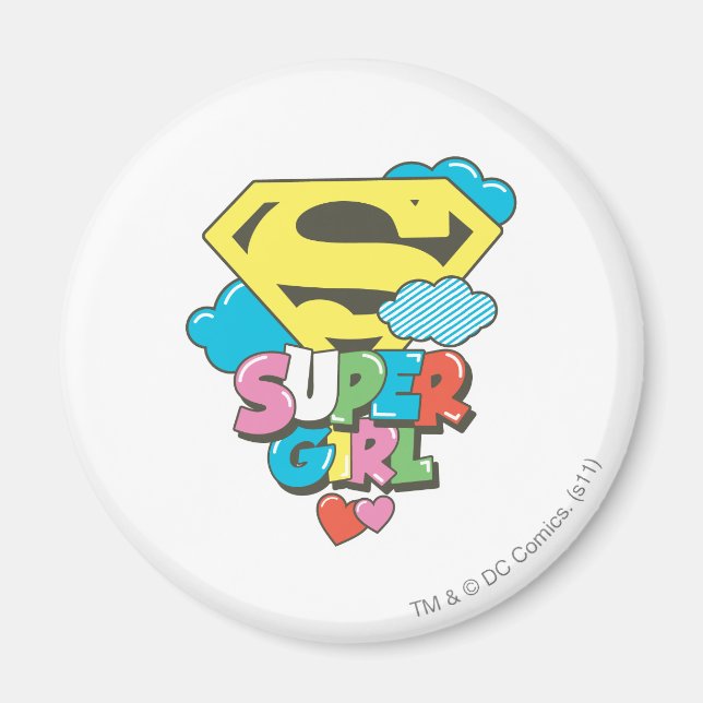 Imán Supergirl J-Pop 5 (Frente)