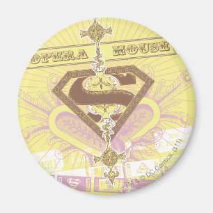 Imán Supergirl Ópera House Yellow