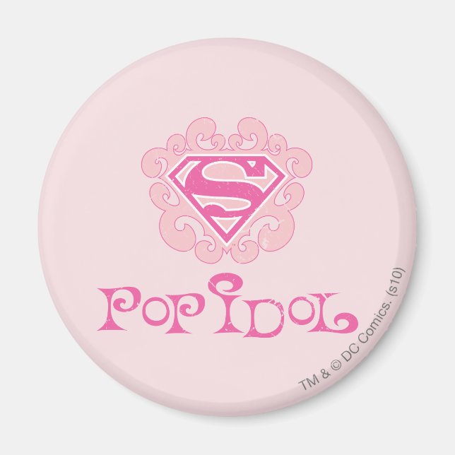 Imán Supergirl Pop Idol (Frente)