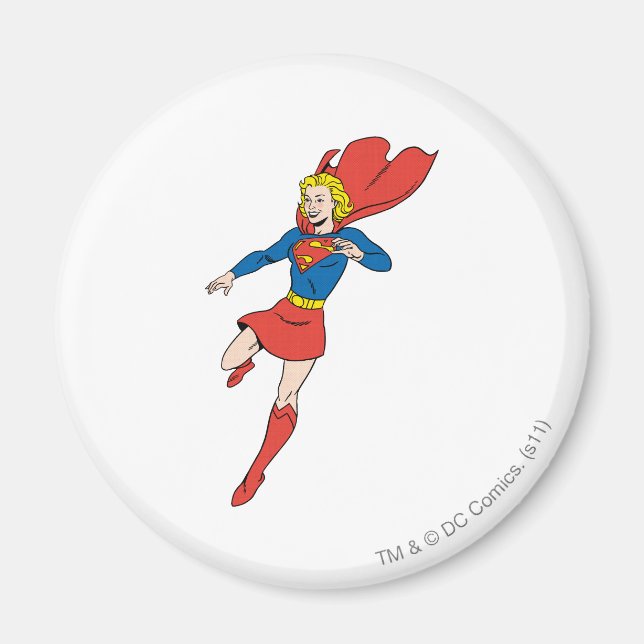 Imán Supergirl Pose 8 (Frente)