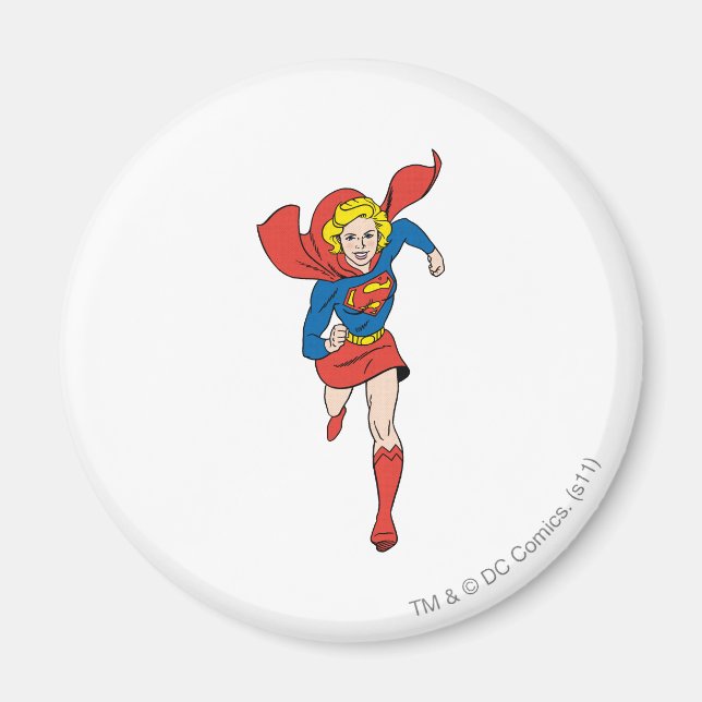Imán Supergirl Pose 8 (Frente)