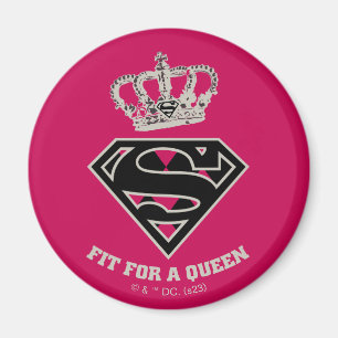 Imán Supergirl S-Shield "Fit For A Queen"