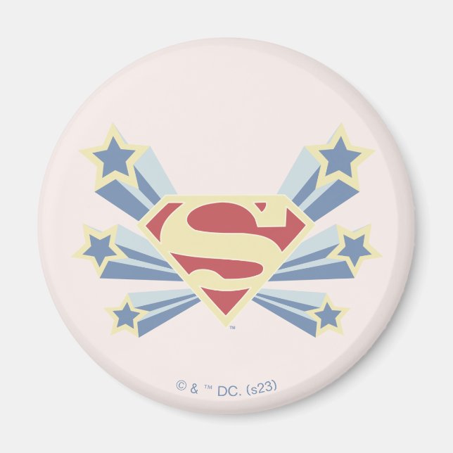 Imán Supergirl Stars S-Shield (Frente)