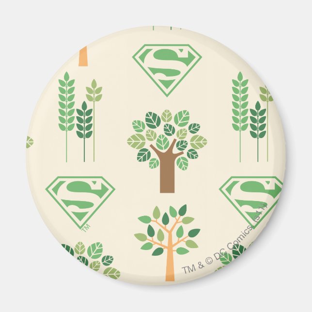 Imán Supergirl Trees (Frente)
