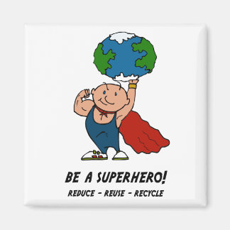 Imán superhéroe