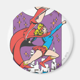 Imán Superheroínas En Acción