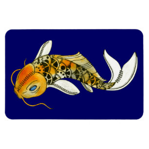 Imán superior de Steampunk Koi Flexi