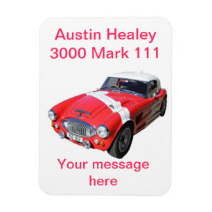 IMÁN SUPERIOR - marca 111 de Austin Healey 3000