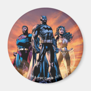 Imán Superman, Batman y la Trinidad de las mujeres mara