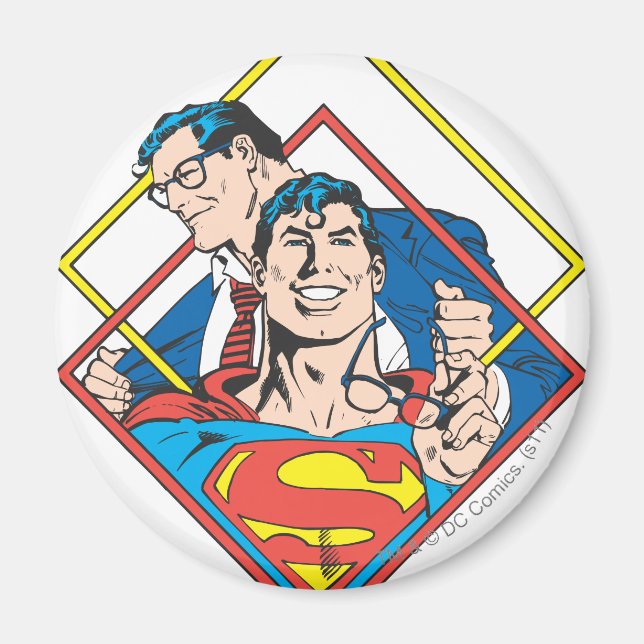 Imán Superman/Clark Kent (Frente)